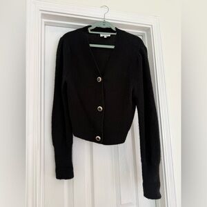 & Other Stories Black Cardigan Sweater